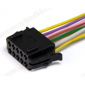 Колодка переключателей водительской двери ВАЗ 1117, 1118, 1119 Калина с проводами <b>CARGEN АХ-470</b>