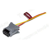 Колодка кнопки включения обогревателя сидений LADA Ларгус, Веста, X-Ray <b>CARGEN АХ-491</b> с проводами