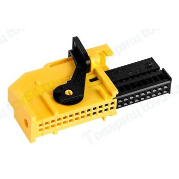 Колодка 26 конт. к комбинации приборов ВАЗ 2190, 2192 Гранта, Datsun без проводов и контактов <b>CARGEN AX-493</b>