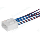 Колодка заднего жгута ВАЗ 8 конт. штыревая с проводом <b>CARGEN AX-915</b>