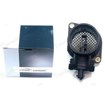 Датчик массового расхода воздуха ВАЗ 2110 (до 10.2004 г.в.), Шеви Нива Cartronic (037) <b>CARTRONIC, КНР Ref.0280218037 Ctr</b>