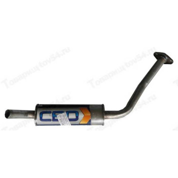 Резонатор ВАЗ 21074 короткий нерж. (евро 3) <b>CBD 21074-1200020</b>