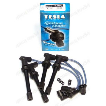 Провода в/в ВАЗ 2112 16кл Тесла Супер синяя <b>Чехия T774S</b>