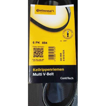 CONTITECH 6PK884 - ремень поликлиновый Contitech-1