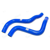 Патрубок радиатора ВАЗ 2170 Приора (2шт) усиленный силикон синий <b>CS-20 06535</b>