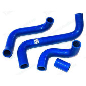 Патрубок радиатора ВАЗ 2121 (4шт) усиленный силикон синий <b>CS-20 08860</b>