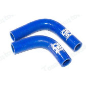Патрубок печки ВАЗ 2121 (2шт) усиленный силикон синий <b>CS-20 09247</b>