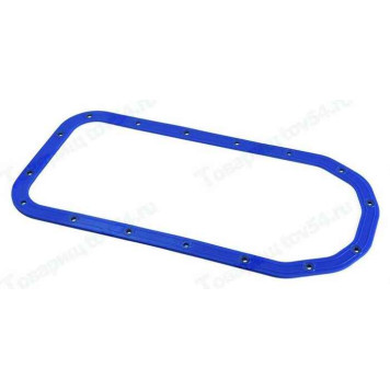 Прокладка картера ВАЗ 2108 усиленная шайбами силикон синий <b>CS-20 PROFI 10016</b>