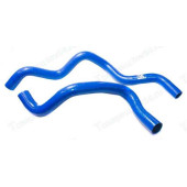 Патрубок радиатора Lada X-Ray АКПП (2 шт) усилен силикон син <b>CS-20 10092</b>