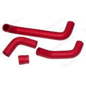 Патрубок радиатора ВАЗ 2107 медн. (4шт) красный <b>CS-20 10141</b>