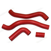 Патрубок радиатора ВАЗ 21082 (4шт) красный <b>CS-20 10144</b>