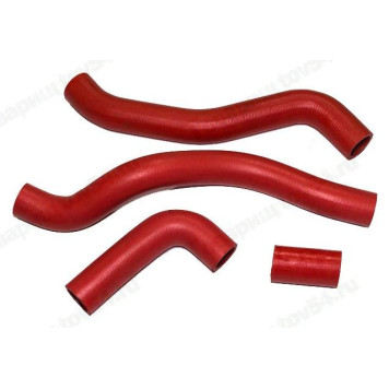 Патрубок радиатора ВАЗ 21082 (4шт) красный <b>CS-20 10144</b>