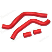 Патрубок радиатора ВАЗ 2110 (4шт) красный <b>CS-20 10145</b>