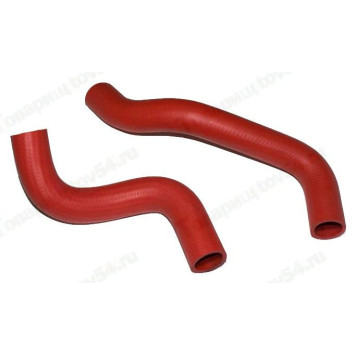 Патрубок радиатора ВАЗ 2123 (2шт) красный <b>CS-20 10149</b>