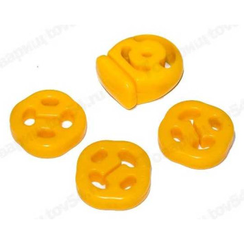 Крепление глушителя ВАЗ 1118 (4шт) желт <b>CS-20 1118-1203073/21213-1203073</b>