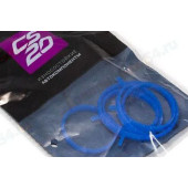 Ремкомплект ресивера прокладки ВАЗ 2170 Приора (газового канала) силикон синий (5 шт) <b>CS-20 PROFI 15344</b>