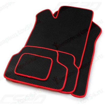 Ковры салона ВАЗ 2108-2115 EVA черный/красный <b>CS-20 15768</b>