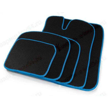 Ковры салона ВАЗ 21012107 EVA черный/синий <b>CS-20 16198</b>