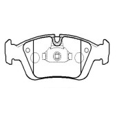 Колодки тормозные дисковые передние BMW E36 1.6i-2.8i/1.8TD-2.5TDs 90> (нов арт GK0001) <b>CTR CKB-1</b>