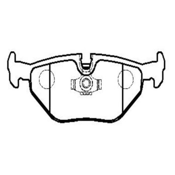 Колодки тормозные дисковые (нов арт GK0002) <b>CTR CKB-2</b>