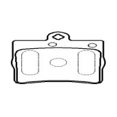 Колодки тормозные дисковые (нов арт GK0062) <b>CTR CKBZ-35</b>