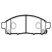 Колодки тормозные дисковые (нов арт GK0639) <b>CTR CKM-71</b>