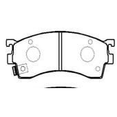 Колодки тормозные дисковые (нов арт GK0667) <b>CTR CKMZ-21</b>