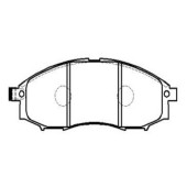 Колодки тормозные дисковые передние Nissan Pick 2.4i/2.5Di 4WD 02> (нов арт GK0726) <b>CTR CKN-11</b>