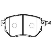 Колодки тормозные дисковые передние Nissan Murano 3.5 4WD 05>, Subaru Forester SG 2.0 02> (нов арт GK0735) <b>CTR CKN-20</b>