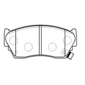 Колодки тормозные дисковые (нов арт GK0719) <b>CTR CKN-4</b>