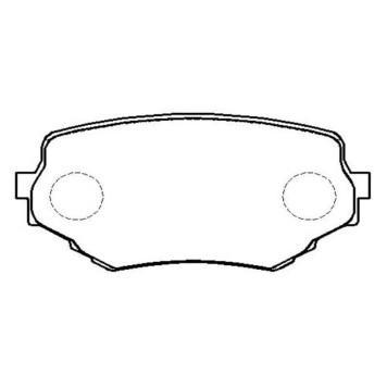 Колодки тормозные дисковые передние Suzuki Vitara 1.6-2.0/2.0TD 90-98/Grand Vitara 2.5-2.0HDi 98> (нов арт GK0952) <b>CTR CKS-12</b>