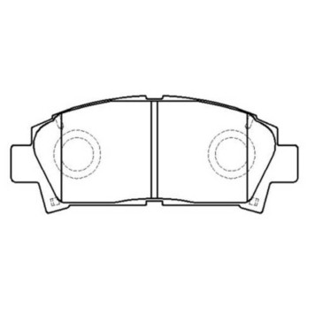 Колодки тормозные дисковые (нов арт GK1116) <b>CTR CKT-103</b>