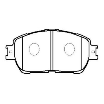 Колодки тормозные дисковые (нов арт GK1127) <b>CTR CKT-114</b>