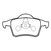 Колодки тормозные дисковые задние подходит для VOLVO S80 98>/S60/V70 00>/C70 97-00/XC70 2.5D5 02> (нов арт GK1221) <b>CTR CKVO-9</b>