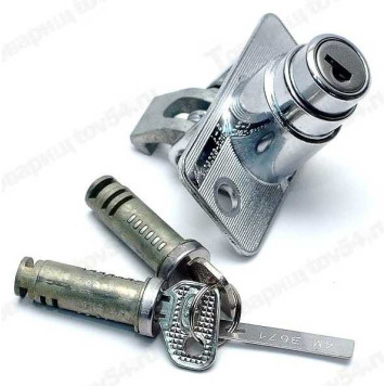 Замок багажника ВАЗ 2102 в сборе с личинками <b>ДААЗ 2102-6100045-10</b>