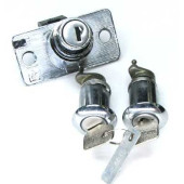 Замок багажника ВАЗ 2104 в сборе с личинками <b>ДААЗ 2104-6100040-20</b>