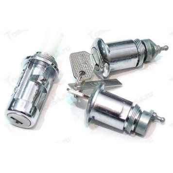 Замок багажника ВАЗ 2105, 2107 в сборе с личинками <b>ДААЗ 2105-6100040-20</b>