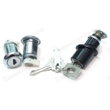 Замок багажника ВАЗ 2108 в сборе с личинками <b>ДААЗ 2108-6100045-20</b>