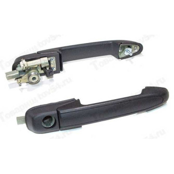 Ручка двери наруж ВАЗ 2123, 1117-19, 2190 перед ДЗА левая (ВАЗ 2123 двери багажника) <b>ДААЗ 2123-6105151</b>-5