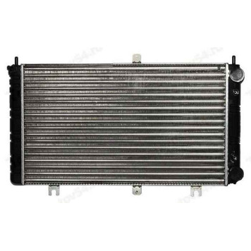 Радиатор охлаждения ВАЗ 2170 Приора, 2110 (1,6л) алюминиевый ДААЗ OАТ <b>2170-1301012</b>