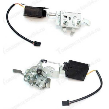 Механизм замка двери внутренний ВАЗ 2170 правый (с мотор.редук.) <b>ДААЗ 2170-6105012</b>