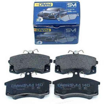 Колодки тормозные  ВАЗ 2108-2110 передние без датчика износа DAFMI D140SM (2108-3501080)