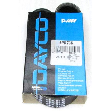 Поликлиновой ремень DAYCO 6x736 / 6PK736-1