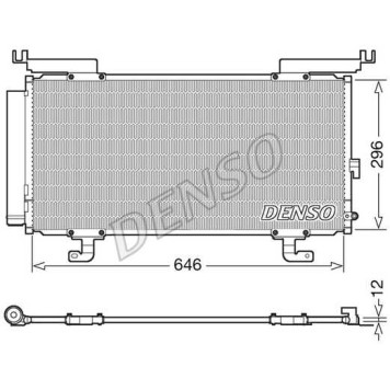 Конденсор <b>DENSO DCN36004</b>