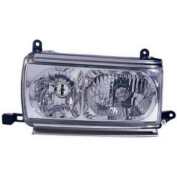 Фара TOYOTA LAND CRUISER 80 90-98 хрусталь лев.+прав. комплект <b>DEPO 212-1173PXLD-E</b>