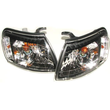 Габарит TOYOTA CORONA / CALDINA 92-02 лев.+прав. комплект, черный хрусталь <b>DEPO 212-1567PXA-2C</b>