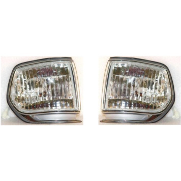 Габариты TOYOTA LAND CRUISER 80 90-98 хрусталь лев.+прав. комплект <b>DEPO 212-15A6PXA-VC</b>
