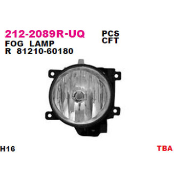 Фара противотуманная TOYOTA LAND CRUISER 200 12- / RAV4 13-15 прав. <b>DEPO 212-2089R-UQ</b>