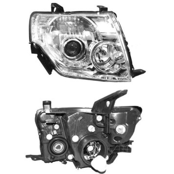 Фара MITSUBISHI PAJERO 06- под ксенон <b>DEPO 214-1186R-LDHEM</b>