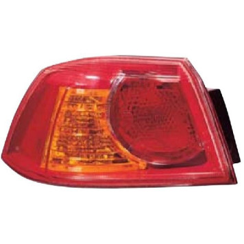 Фонарь задний MITSUBISHI LANCER X 07- черный <b>DEPO 214-19A9R-AE2C</b>